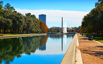Houston Hermann park Pioneer memorial obelisk